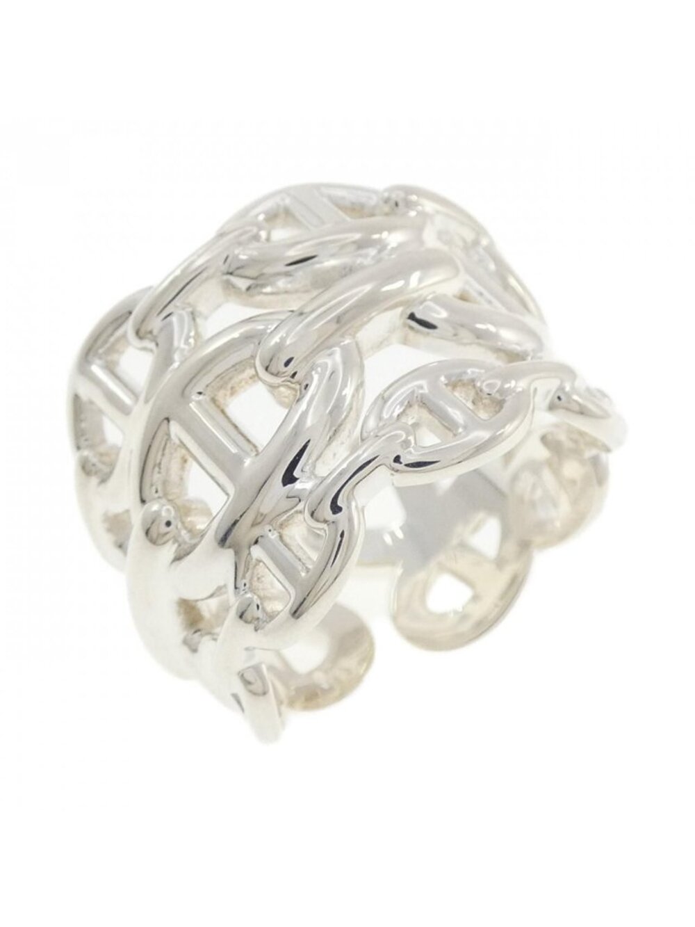 Hermes Chaine D'ancre Enchainee Ring